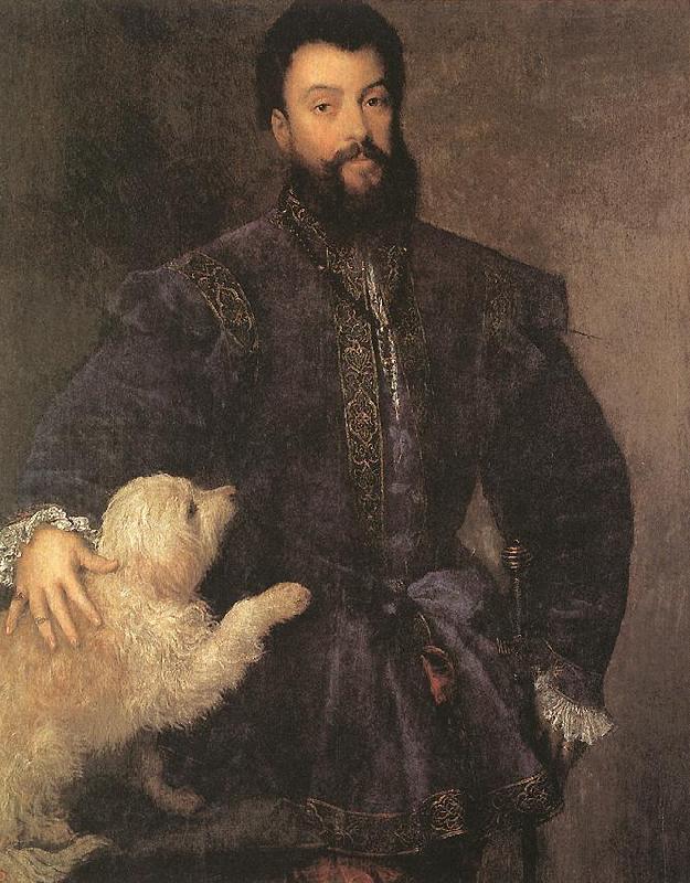 TIZIANO Vecellio Federigo Gonzaga, Duke of Mantua r oil painting picture